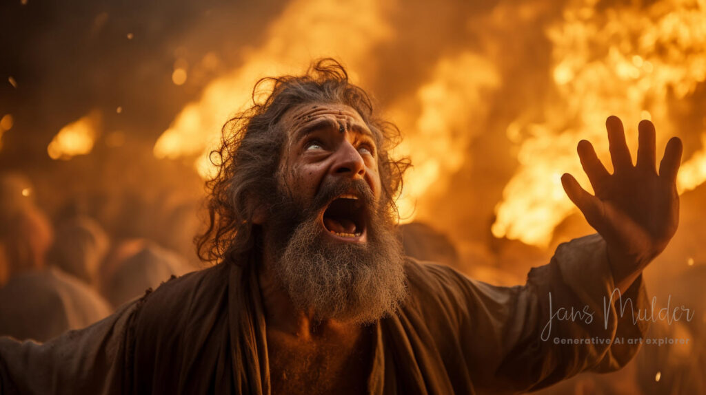 Verwoesting van het Baäl altaar