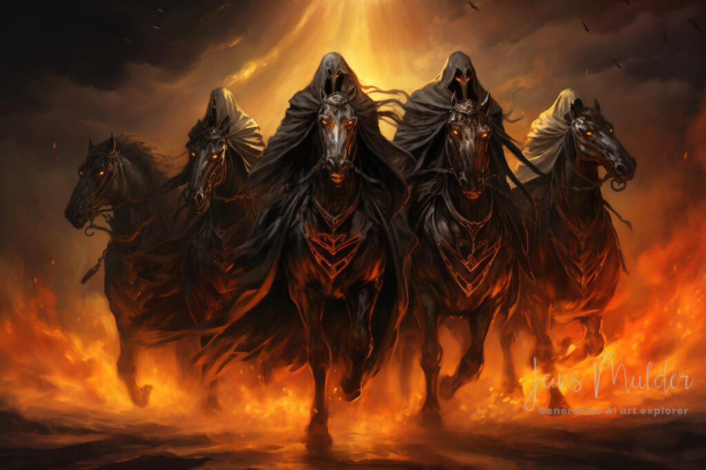 De vier ruiters van de Apocalyps