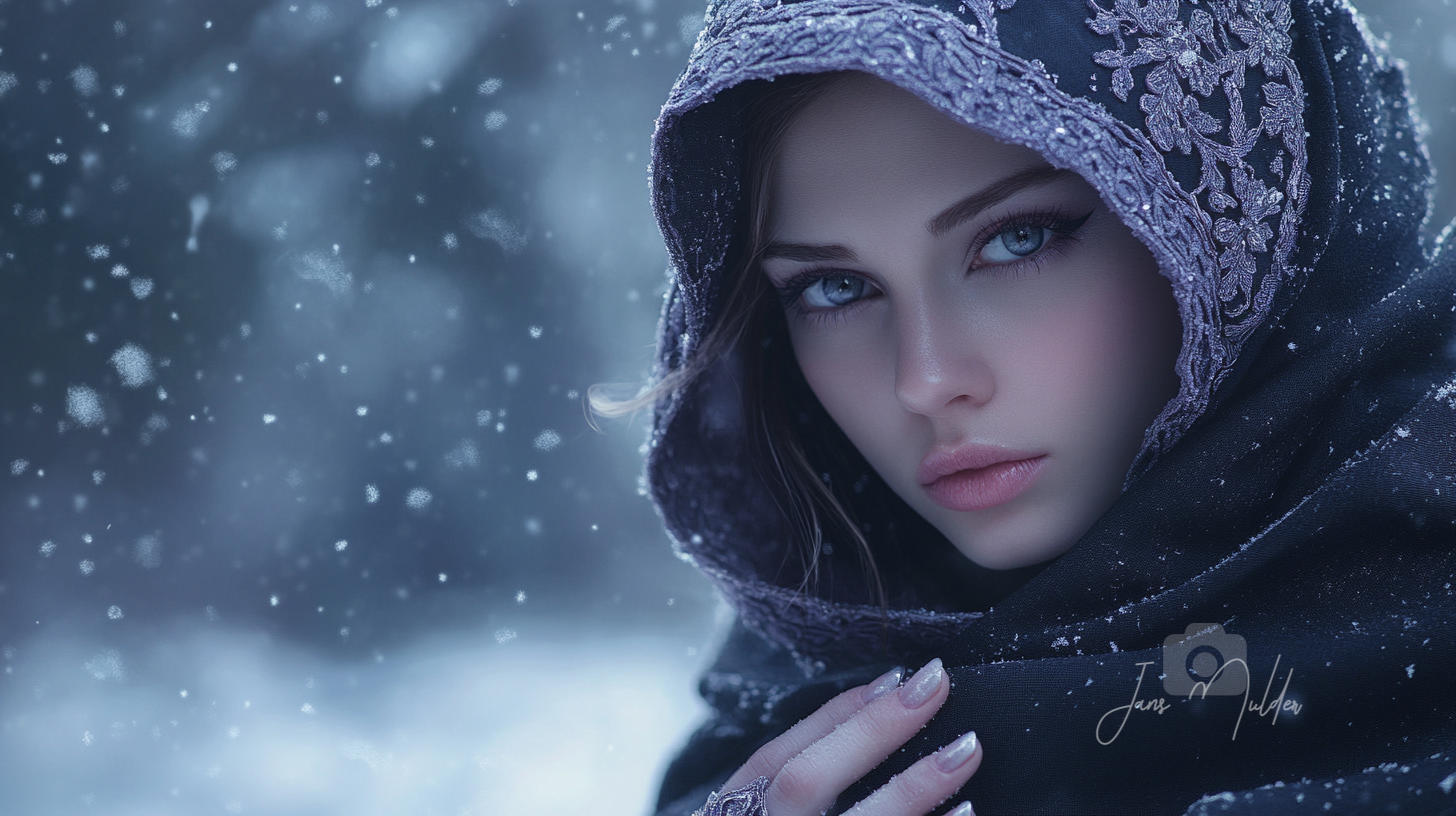 Herinnering in de sneeuw