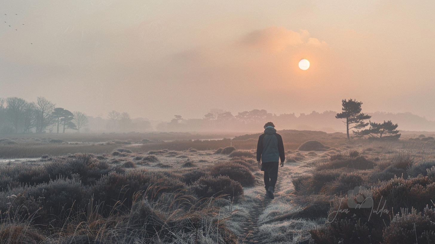Winter op de heide